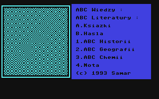 C64 GameBase ABC_Wiedzy_[Preview] [Samar_Productions] 1993